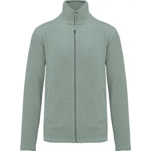 Kariban Microfleece met rits heren K911 - Sage - L