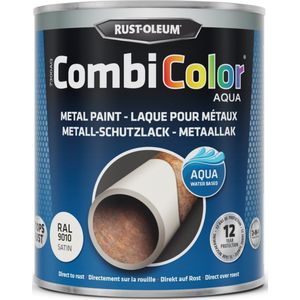 Rust-Oleum CombiColor Aqua Metaallak Zijdeglans RAL9010