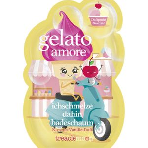 Zomer Badschuim Gelato Amore - Treaclemoon | 1x80 g - Kers & Vanille | Verzorgingsproducten - Badzout - Zomer Limited Edition 2025