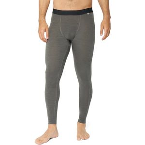 DANISH ENDURANCE Thermo Leggings voor Heren - van Merino Wol - Donkergrijs- S