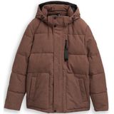 Tom Tailor - Corduroy Pufferjas - Met Afneembare Capuchon