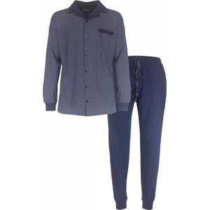 Paul Hopkins - Heren Pyjama - Geprint Dessin - Blauw - Maat L