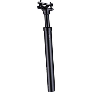 BBB Cycling CandlePost Zadelpen 27.2 mm - Verende Zadelpen Racefiets en E-bike Gecertificeerd - Lengte: 350 mm - Zadelpen Kaars Met Schokabsorptie - Zwart - BSP-44