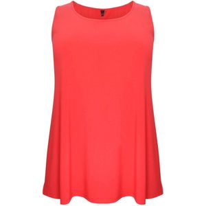 Yoek Singlet van Travelstof DOLCE Rood