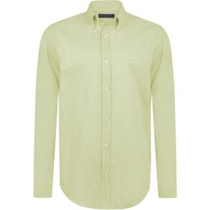 Felix Hardy - Basic Overhemd - Lichtgroen - Katoen Blend