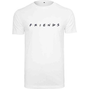 Merchcode Friends - Friends Logo Heren T-shirt - XL - Wit