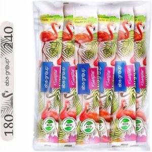 Aba Group - Professionele Nagelvijlset - 25 Stuks - Dubbelzijdige Nagelvijlen - Gradatie 180/240 - Standaard 4 mm