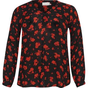 Kaffe Curve KCami LS Blouse Printed Dames Blouse - Maat 48