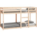 vidaXL-Stapelbed-massief-grenenhout-75x190-cm