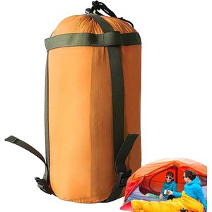 SNQ Compressiezak, Wandelopbergzakken - Draagbare lichtgewicht slaapzakken, waterdichte nylon opbergzak voor kamperen, wandelen, reizen en buitenactiviteiten