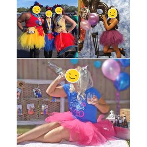 Vrouwen Tule Rok 50s Rockabilly Petticoat Tutu Onderrok voor Ballet, Feest en Avondjurk