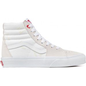 Vans SK8-Hi Y Junior Sneakers (Maat 36,5) Beige/Wit - Waffle Lovers, Meisjesschoenen