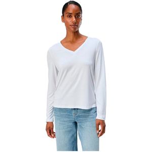Object - Annie Re - T-shirt - V-hals - Lange Mouwen - Slim Fit