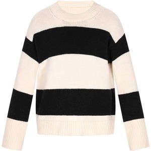 myMo ROCKS Trui  crème / zwart
