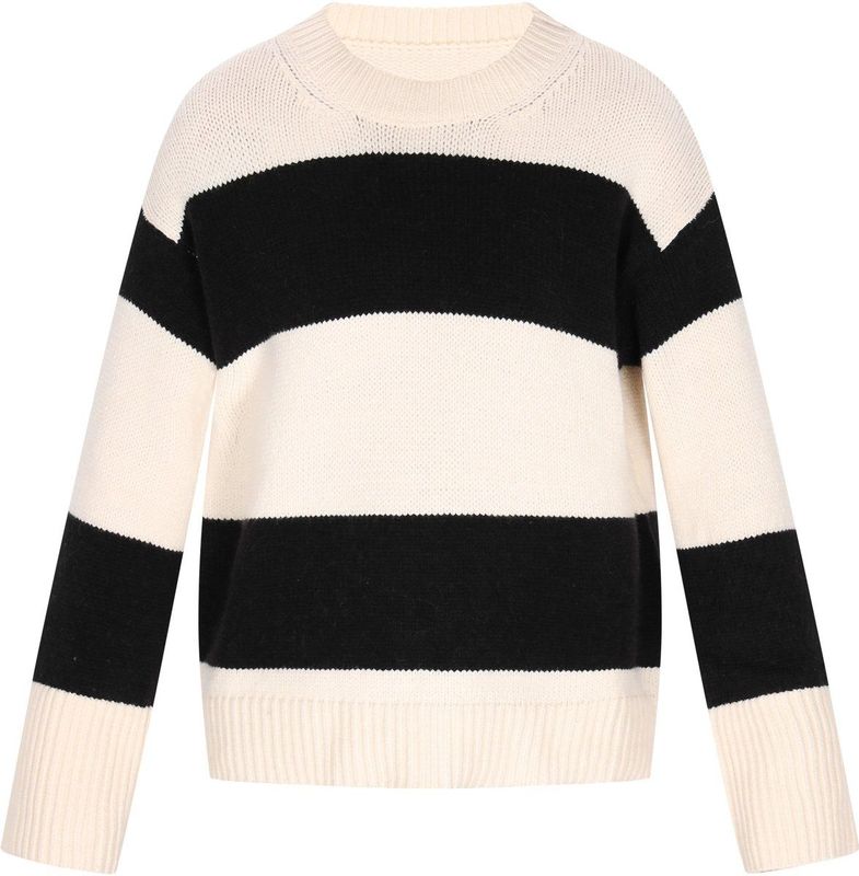 myMo ROCKS Trui  crème / zwart