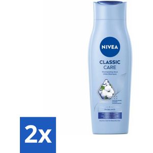 NIVEA - Shampoo - Klassieke Verzorging - Gezonde Zorg - Glanzend Haar - 250 ml - Voordeelverpakking - 2 stuks
