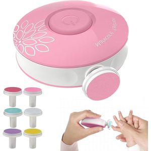 Elektrische nagelvijl voor kinderen - veilige nagelknipper - roze