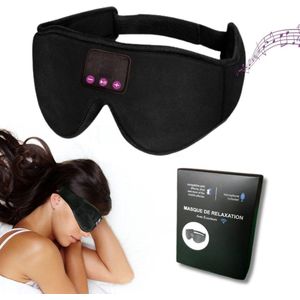 Lexium Bluetooth Slaapmasker voor mannen en vrouwen - Slaap oogmasker - Slaapmasker bluetooth -