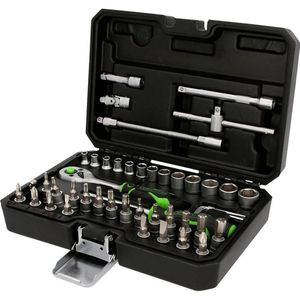 KS TOOLS - Dopsleutelset - Chroom-Vanadium - In Kunststof Koffer