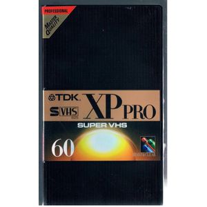 TDK Super VHS Videoband 60min XP-Pro