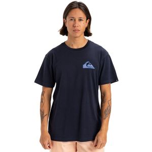 Quiksilver Window Pane T-shirt Met Korte Mouwen Blauw M Man