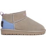 Pepe Jeans - PGS500007 - Leren Enkellaarsjes - Taupe - Casual