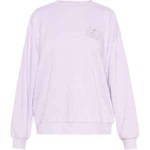Usha Sweatshirt  pastellila / zilver