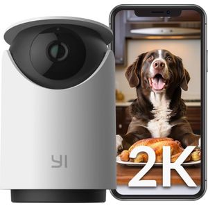 YI® Hondencamera - Hondencamera Met App - Indoor Camera - Huisdiercamera - Petcam - Pet Camera - Huisdier Camera - Geschikt Voor Honden / Katten / Huisdieren