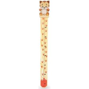 Groeimeter poes hout | Bartolucci