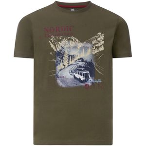 Jan Vanderstorm - HAKSE - T-shirt - Olijf