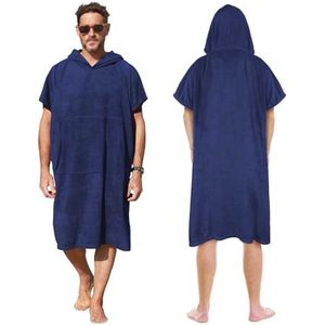 Absorberende Neopreen Surfponcho met Zak - Perfect voor Surfen en Zwemmen - Geschikt voor Volwassenen