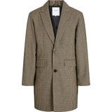 Jack & Jones - Harris - Jas - Knielengte - Gespreide Kraag - Knoopsluiting