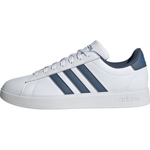 adidas Sportswear Grand Court Cloudfoam Comfort Schoenen - Unisex - Wit- 44 2/3