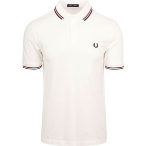 Fred Perry - Polo M3600 Off White T60 - Slim-fit - Heren Poloshirt Maat 3XL