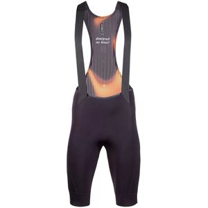 Nalini - Heren - Fietsbroek kort met bretels - Koersbroek - Met Zeem - FAST BIB SHORT - BLACK/BLACK - M
