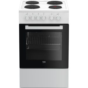 Beko FSS56000GW - Elektrisch fornuis Zwart