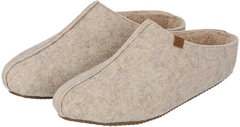 Apollo - Pantoffels heren - Vilt - Maat 41/46 - Instap Sloffen - Sloffen heren - Heren pantoffels