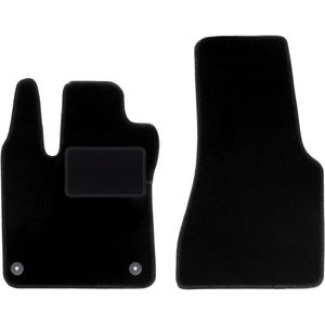 Zwarte veloursmatten voor: Smart Fortwo III hatchback (2014-2020)