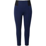 MIAMODA MIAMODA - Dames - modelwear legging slim fit brede elastische tailleband - Donkerblauw - Maat 42