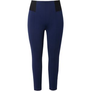 MIAMODA MIAMODA - Dames - modelwear legging slim fit brede elastische tailleband - Donkerblauw - Maat 42