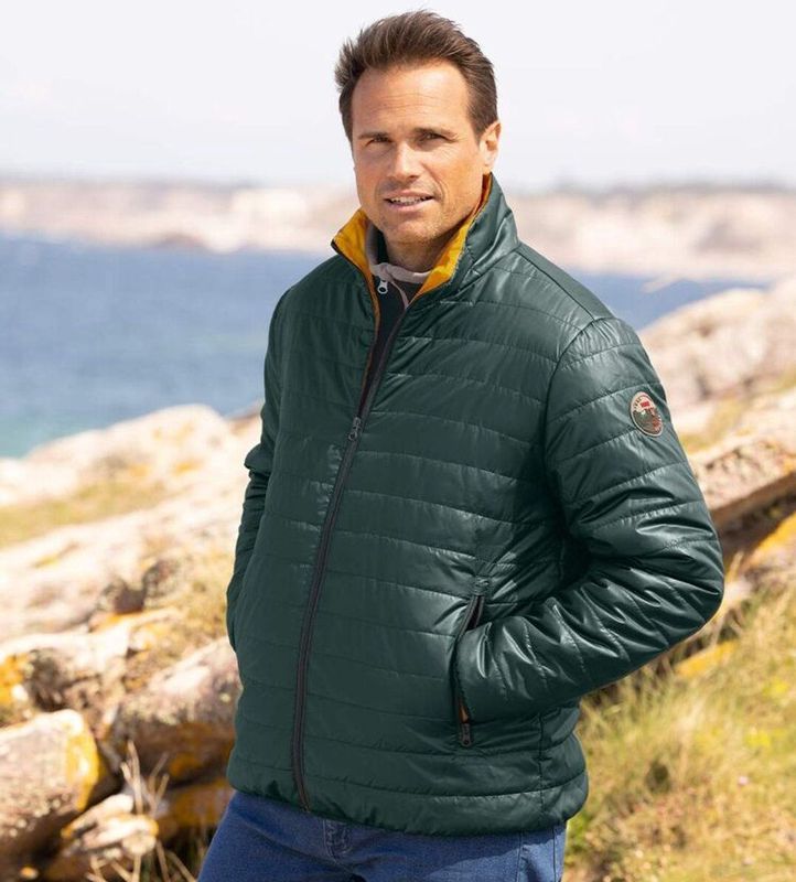 ATLAS FOR MEN - Canadian Forest - Gewatteerde Jas - Groen