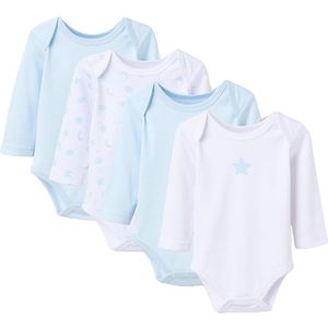 Zippy 3107468201 Body Met Lange Mouwen 4 Eenheden Veelkleurig 3-6 Months