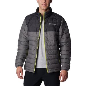 Columbia Powder Lite™ Jacket - Heren Jas - Gewatteerde tussenjas - Maat L - Grijs