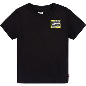 Levi´s ® Kids Multi Hit Illusion Logo T-shirt Met Korte Mouwen Zwart 8 Years Jongens,Meisjes
