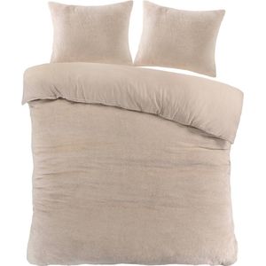 Papillon Teddy Dekbedovertrek Billy - Lits-Jumeaux - 240x200/220 cm - Zand