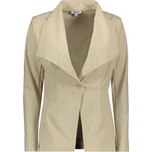 Zoso Blazer Debby Travel Blazer 242 0007 Sand Dames Maat - 3XL