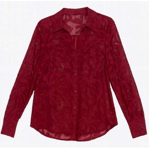 Geisha - Blouse Fancy - Wijnrood - Blouses
