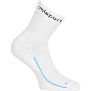 Uhlsport - Team Classic - Uniseks Sokken - Wit - Gevoerd Loopvlak