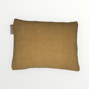 Inkuz - Warmtekussen - Infrarood - Draadloos - Teddy - licht bruin - Gote powerbank - Oplaadbaar - Warmte kussen - 45x60