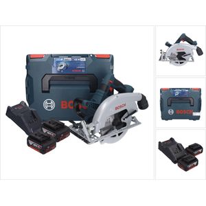 Bosch GKS 18V-70 L accucirkelzaag 18 V borstelloos 190 mm BITURBO + 2x accu 5.0 Ah + lader + L-Boxx